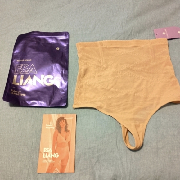NWT Large tan Esa Liang Shapewear Tummy Control - Picture 6 of 14